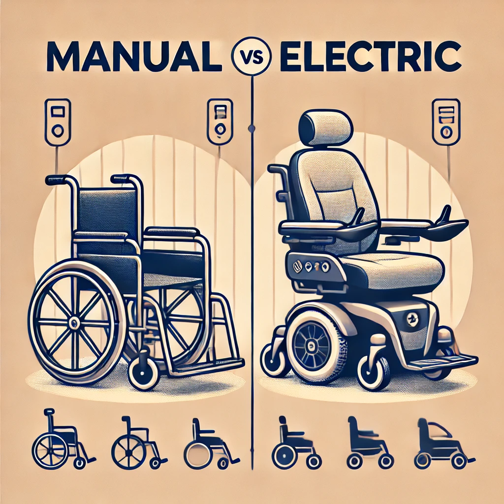 Sillas de Ruedas Manuales y Eléctricas